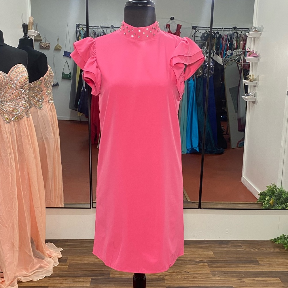 Hot Pink Mini Dress